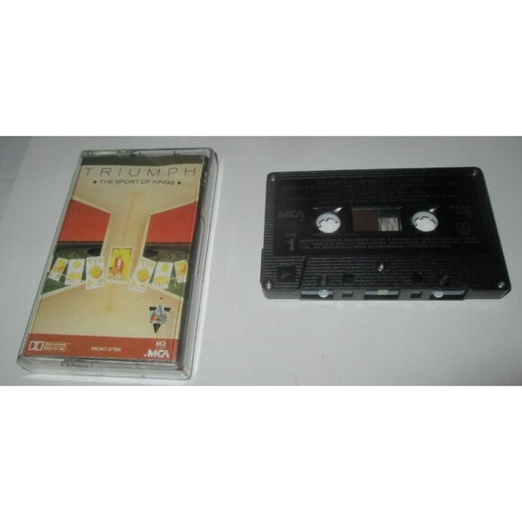 Triumph - The Sport of Kings on cassette (MCA Records Canada, 1986) - Picture 1 of 4